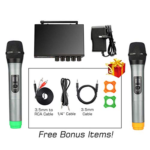 UHF Dual Channel Wireless Handheld Microphone S974111