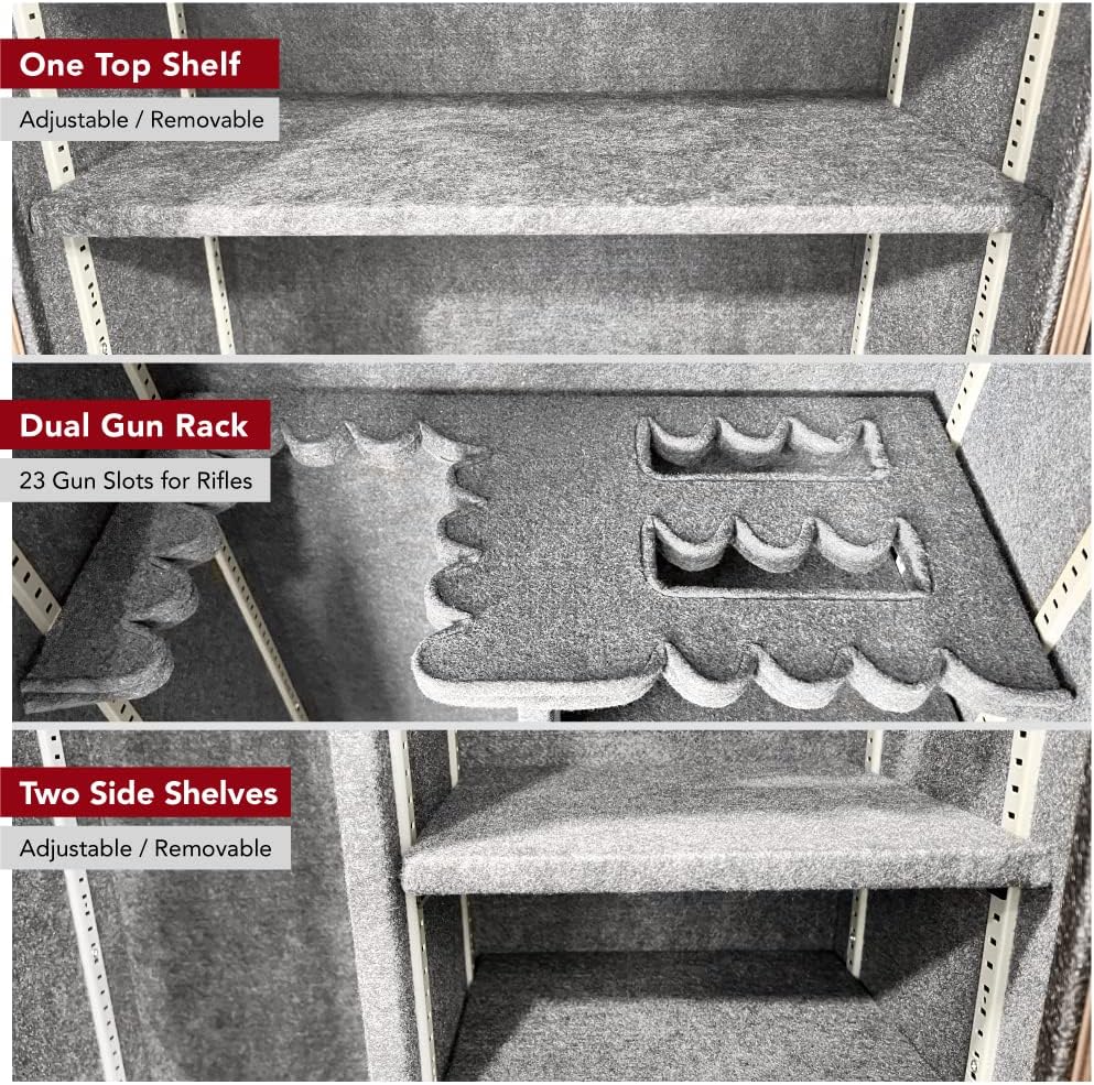 23 Long Gun Storage Safe with 30 Minute Fire Protection D35040