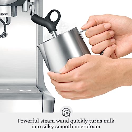 Brushed Stainless Steel Espresso Machine V640