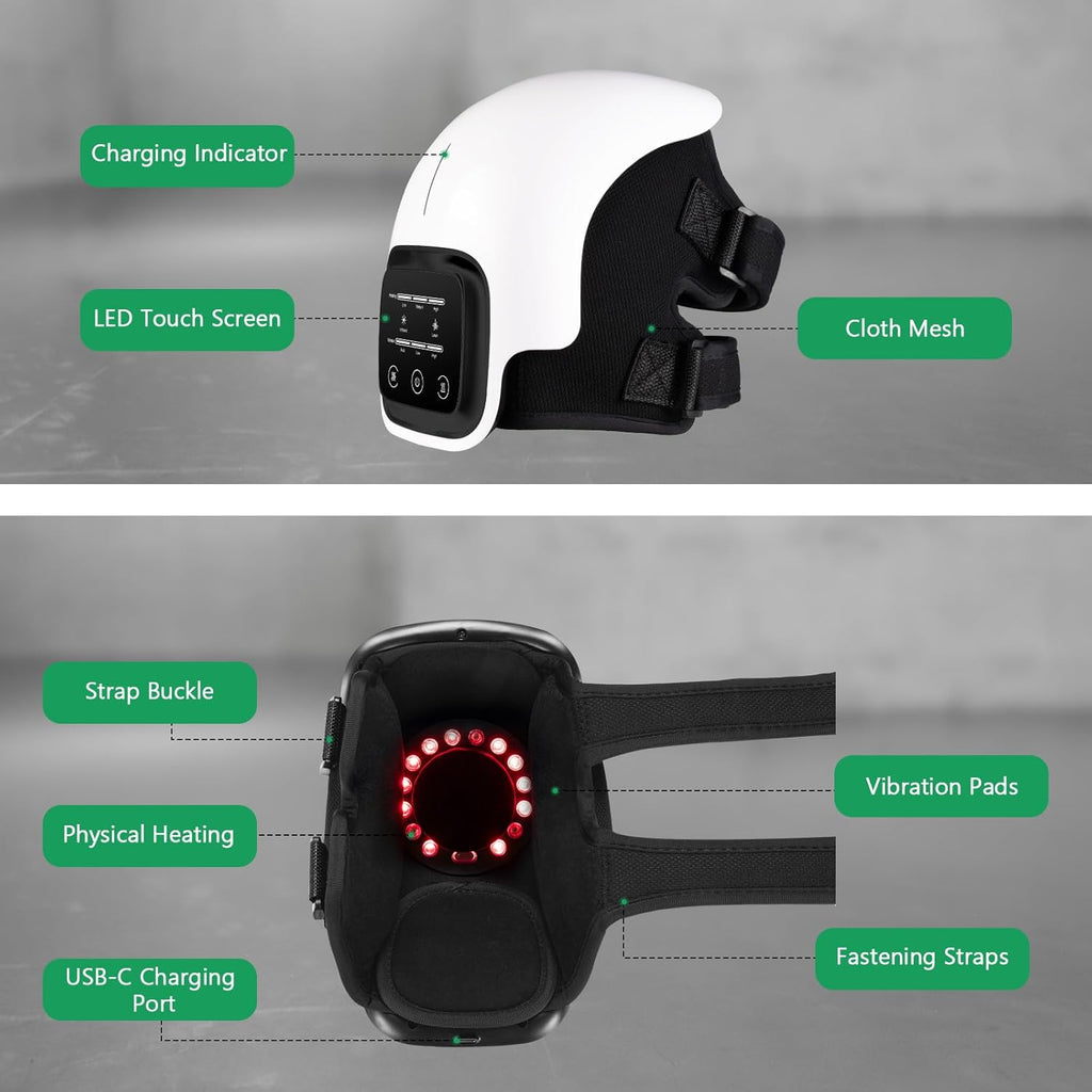 Cordless Knee Massager with Heat T8285