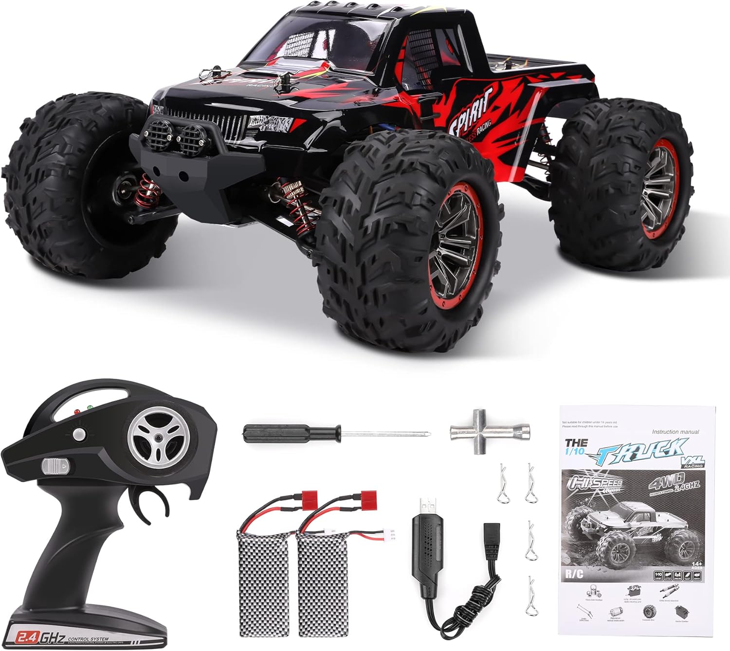 1:10 4WD 2.4GHz Remote Control Monster Truck Z8713