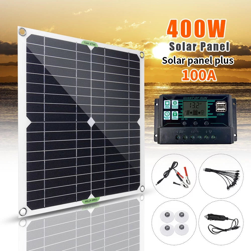 400W 100A 12V Solar Panel Controller Kit S2334