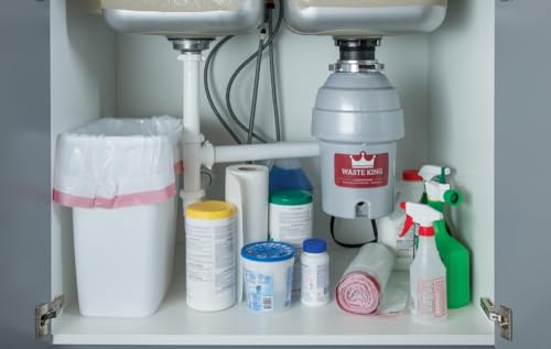 3/4 HP Batch Feed Garbage Disposal with Power Cord S68405
