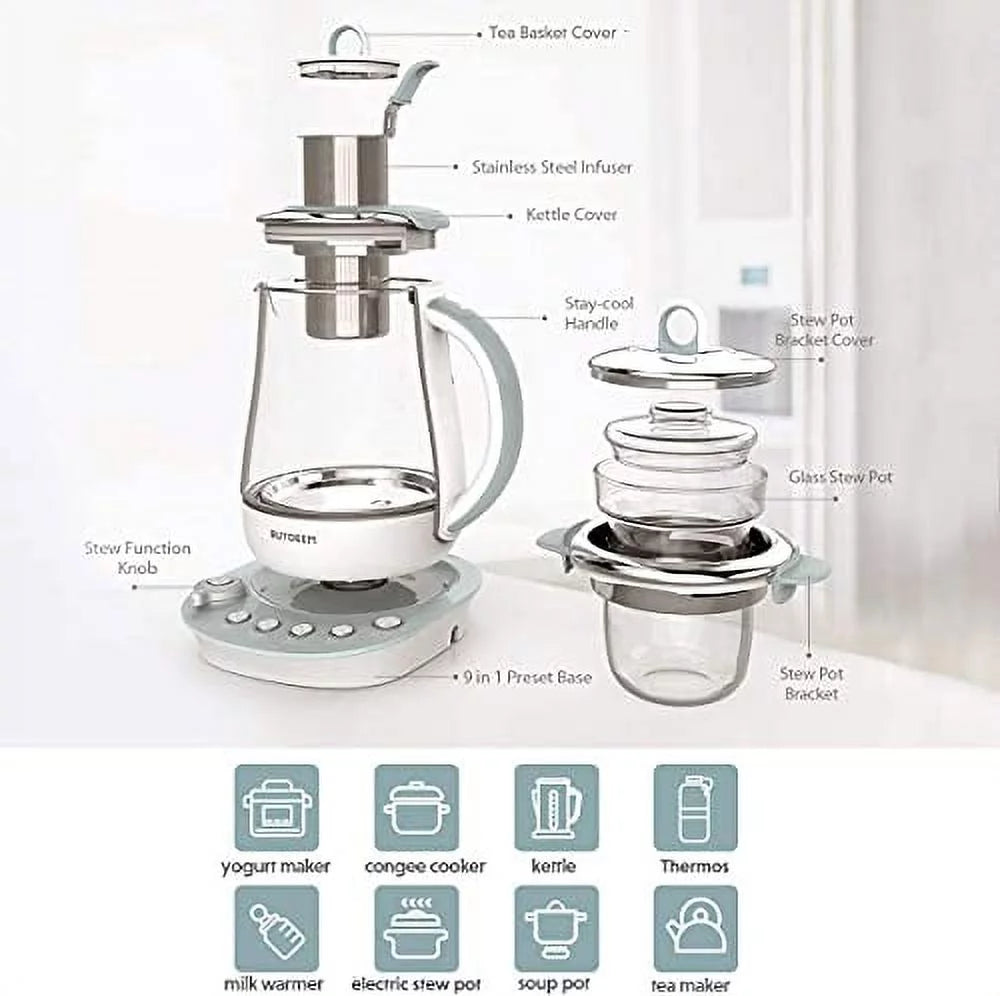 1.5 L Programmable Tea Maker and Kettle T92884