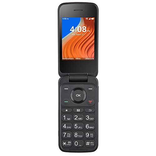 Black Prepaid Flip Phone E12062