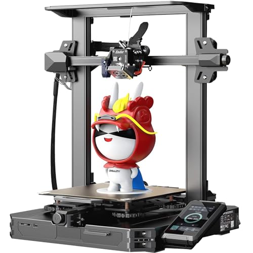 3D Printer FDM Printer with Auto Bed Leveling Sensor Kit, Dual Z-Axis Touch Screen and Glass Bed Large Printing Size 350x350x400mm C884121