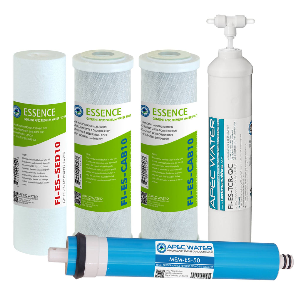 50 GPD High Capacity Complete Replacement Set for Reverse Osmosis Water Filter System E61480
