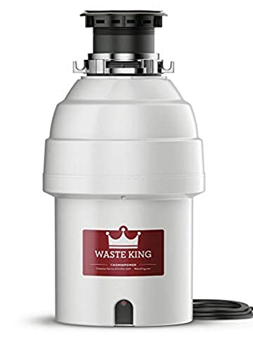 3/4 HP Batch Feed Garbage Disposal with Power Cord S68405