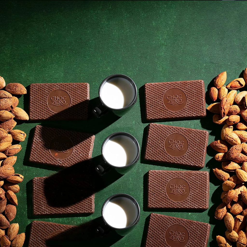 Milk Chocolate Almond Bark, 6 Bars, 1 oz Each Pack of 2 R786425