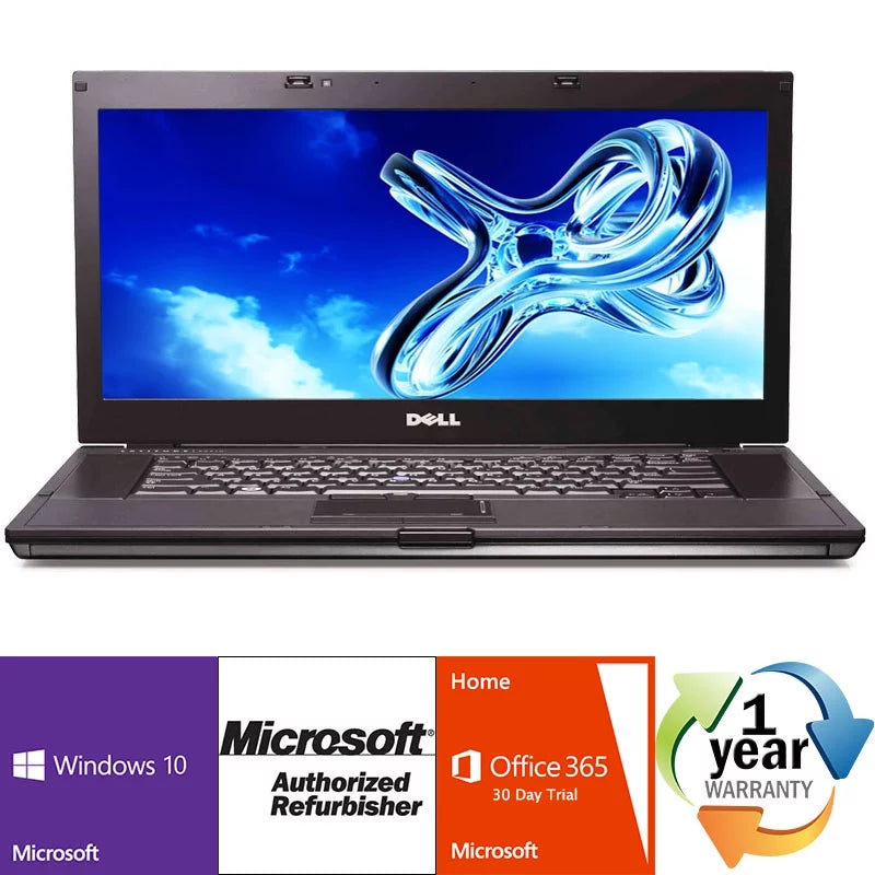 Restored Dell Latitude Laptop i5 2.4GHz 4GB 320GB DRW Windows 10 Pro 64 Y758