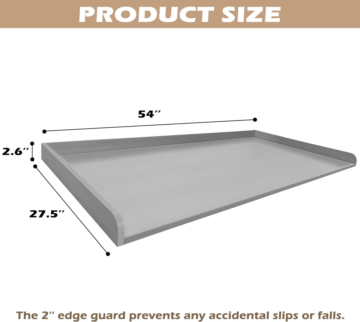 Gray Laundry Countertop Wood U370