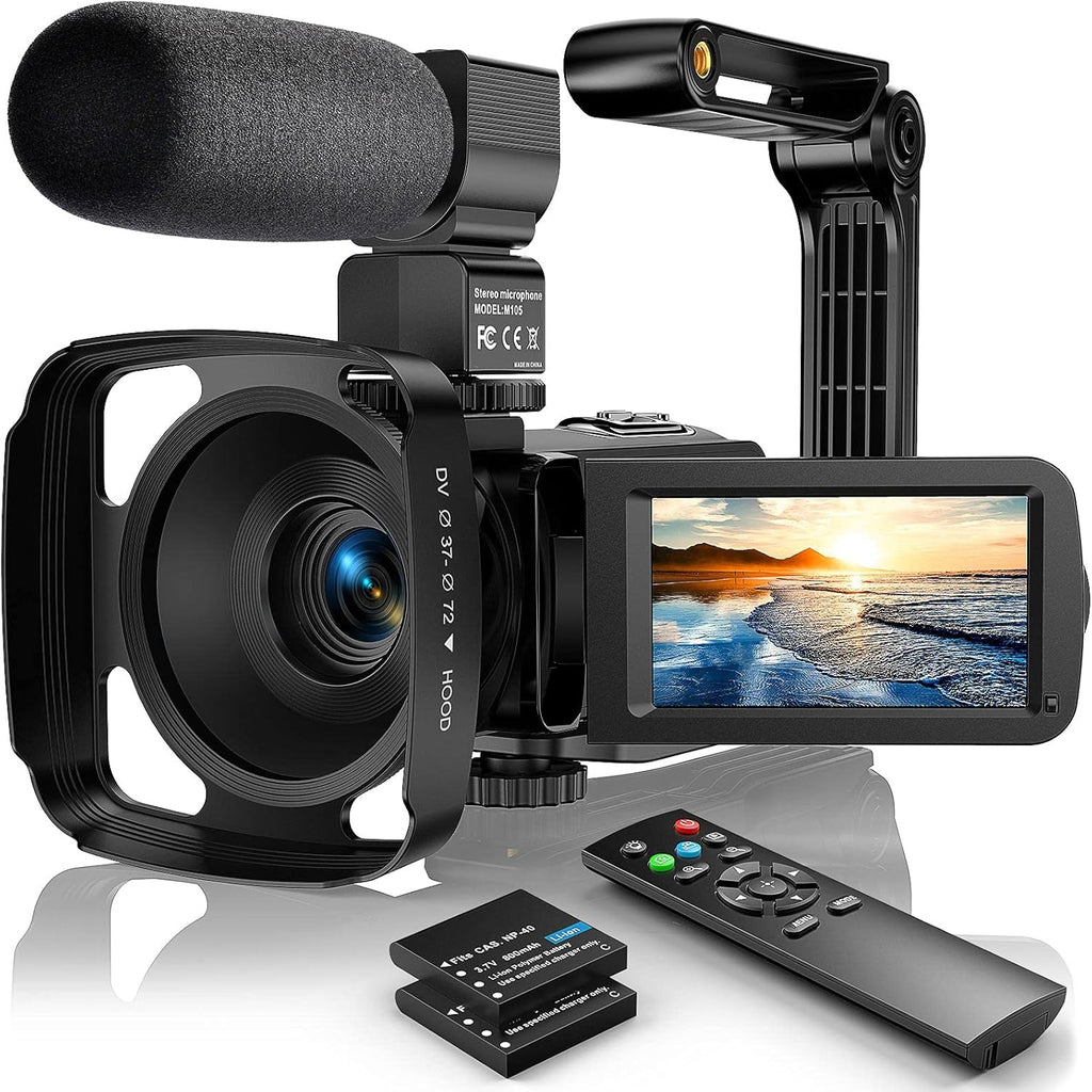 2.7K Ultra HD 36MP Video Camera with Remote Control P933785