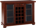 Black Sliding Top Bar Cabinet E5606