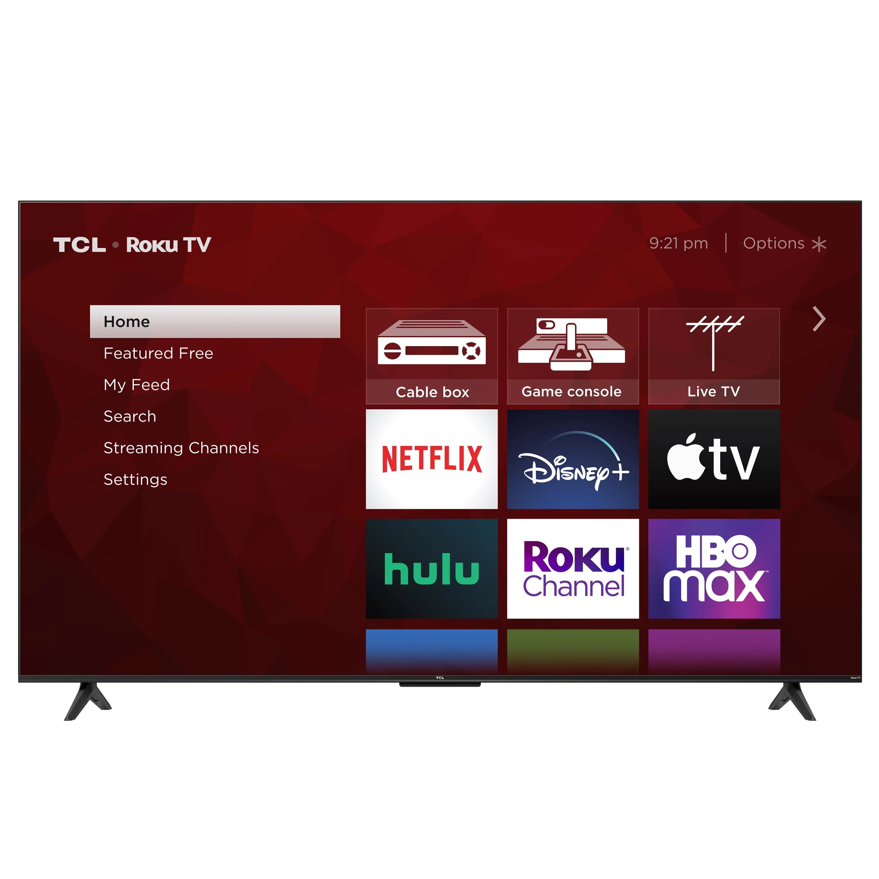 55 Class 4K UHD HDR Smart Roku TV S826770