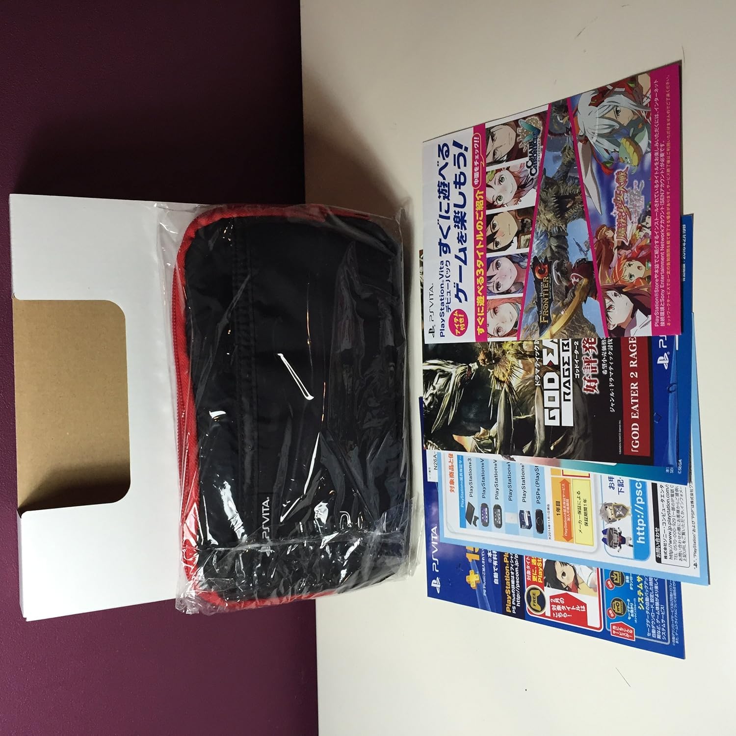 Red / Black PlayStation Vita Wi-Fi model S26192