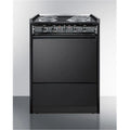 Black Coil Top Electric Range I3889