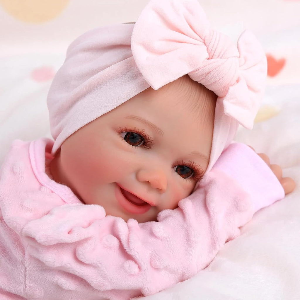 17-Inch Full Body Vinyl Realistic Baby Doll E79568