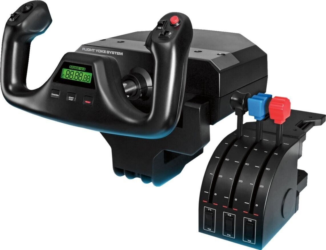 Flight Yoke System and Throttle Quadrant C9012