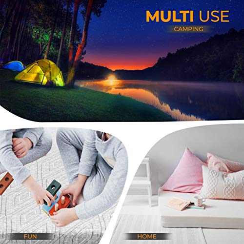 3" Cooling Gel Infused Memory Foam Travel Mattress with Carry Bag Q717