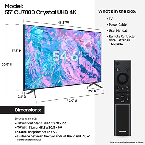 LED 4K Crystal UHD Smart TV B873