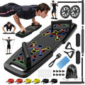 Push Up Board with Resistance Bands and Ab Roller Wheel K97926