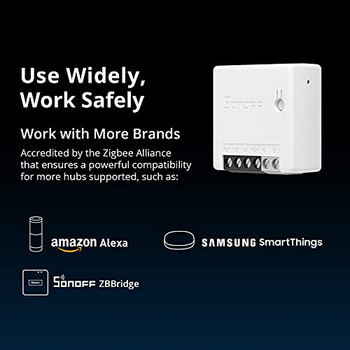 2-Pack ZigBee Mini Smart Light Switch Y853179