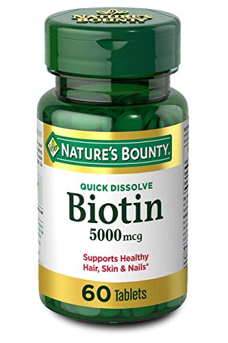 Biotin Vitamin Supplement, 5000 mcg, 60 Quick Dissolve L764