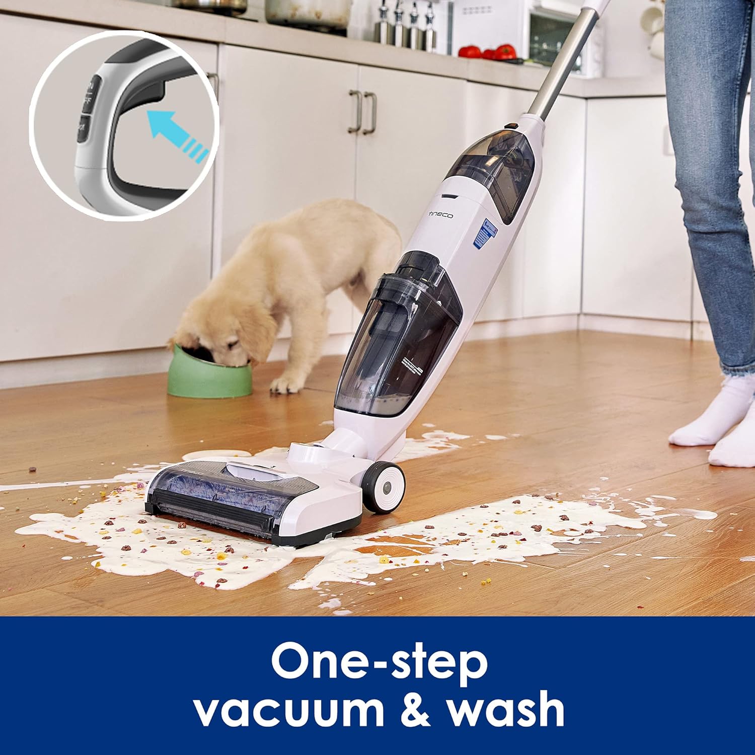 Cordless Wet Dry Vacuum Cleaner and Mop K26685