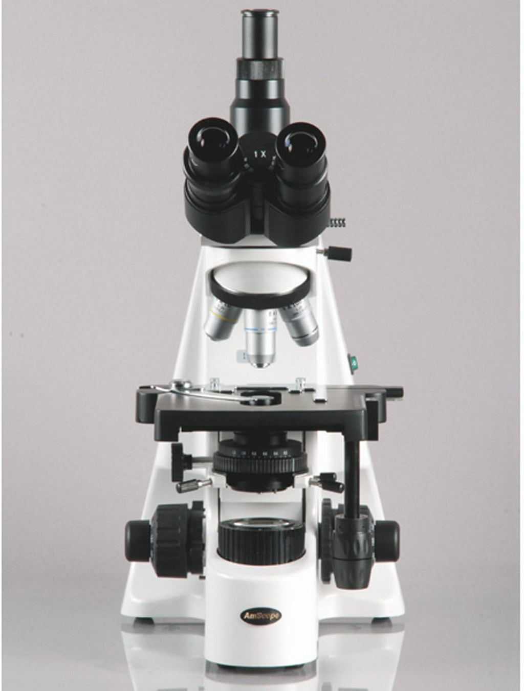 Digital Trinocular Compound Microscope, 40X-2500X Magnification, 5MP Camera D238373