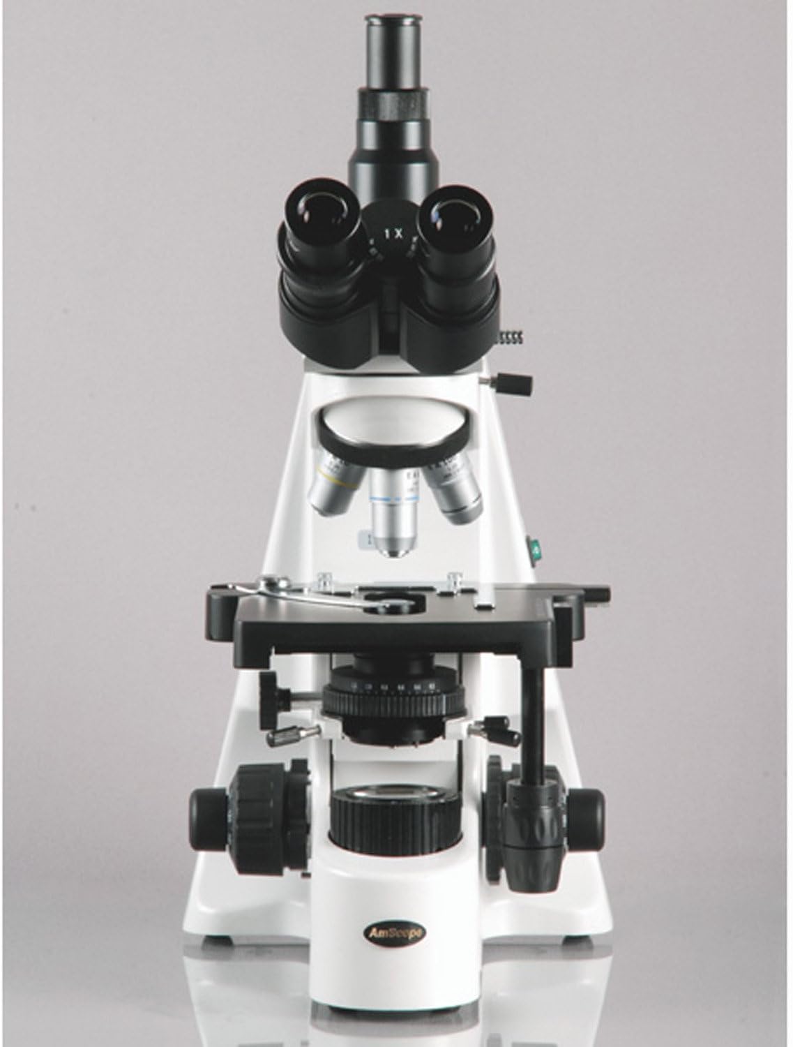 Digital Trinocular Compound Microscope, 40X-2500X Magnification, 5MP Camera D238373