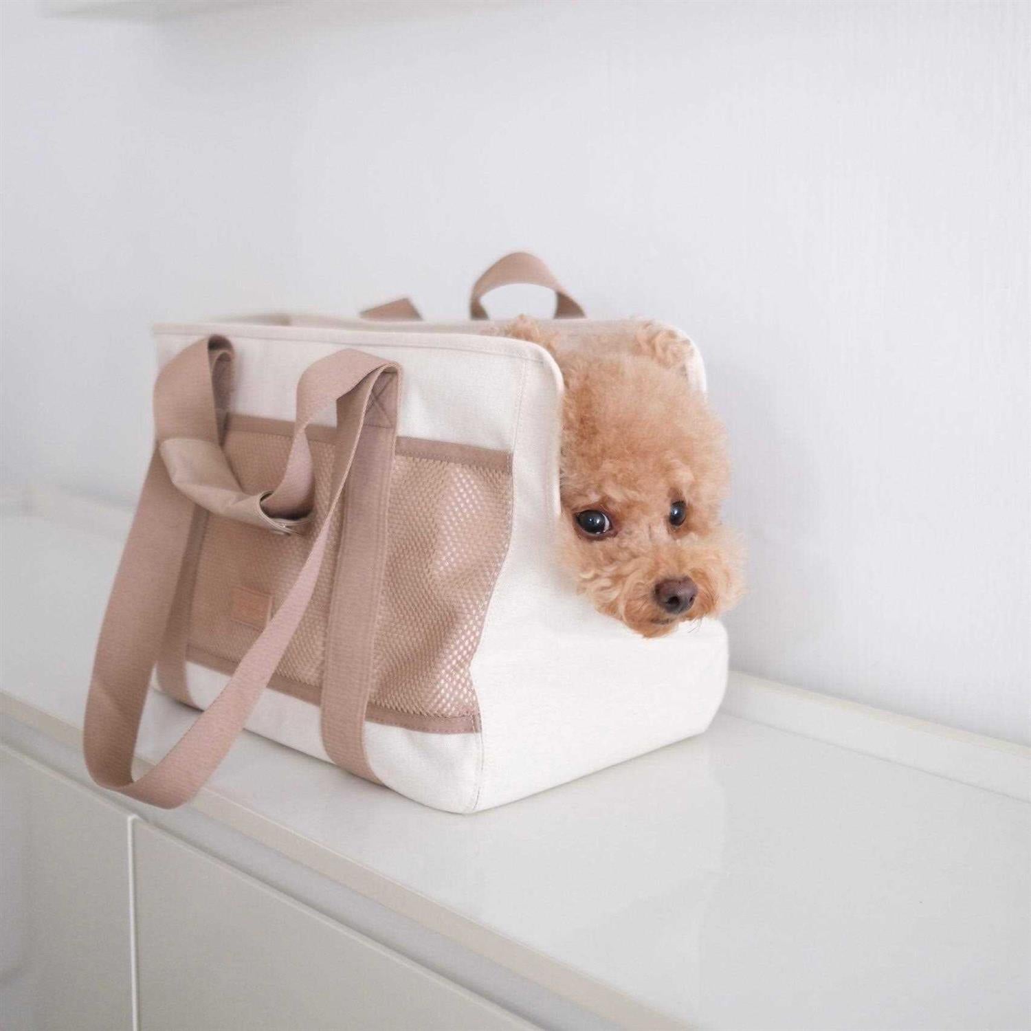 Canvas Lightweight Water Resistant Pet Carrier L1098