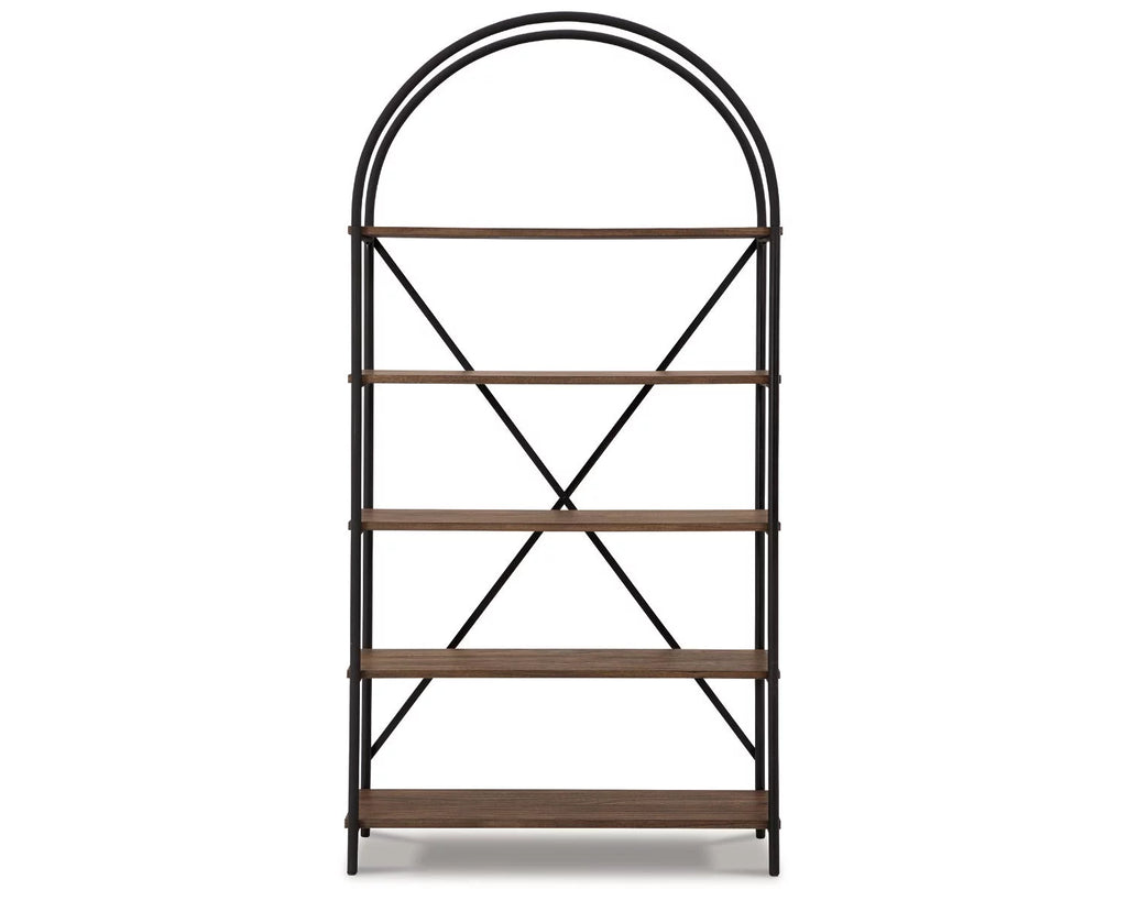 Brown/Black Bookcase E346887