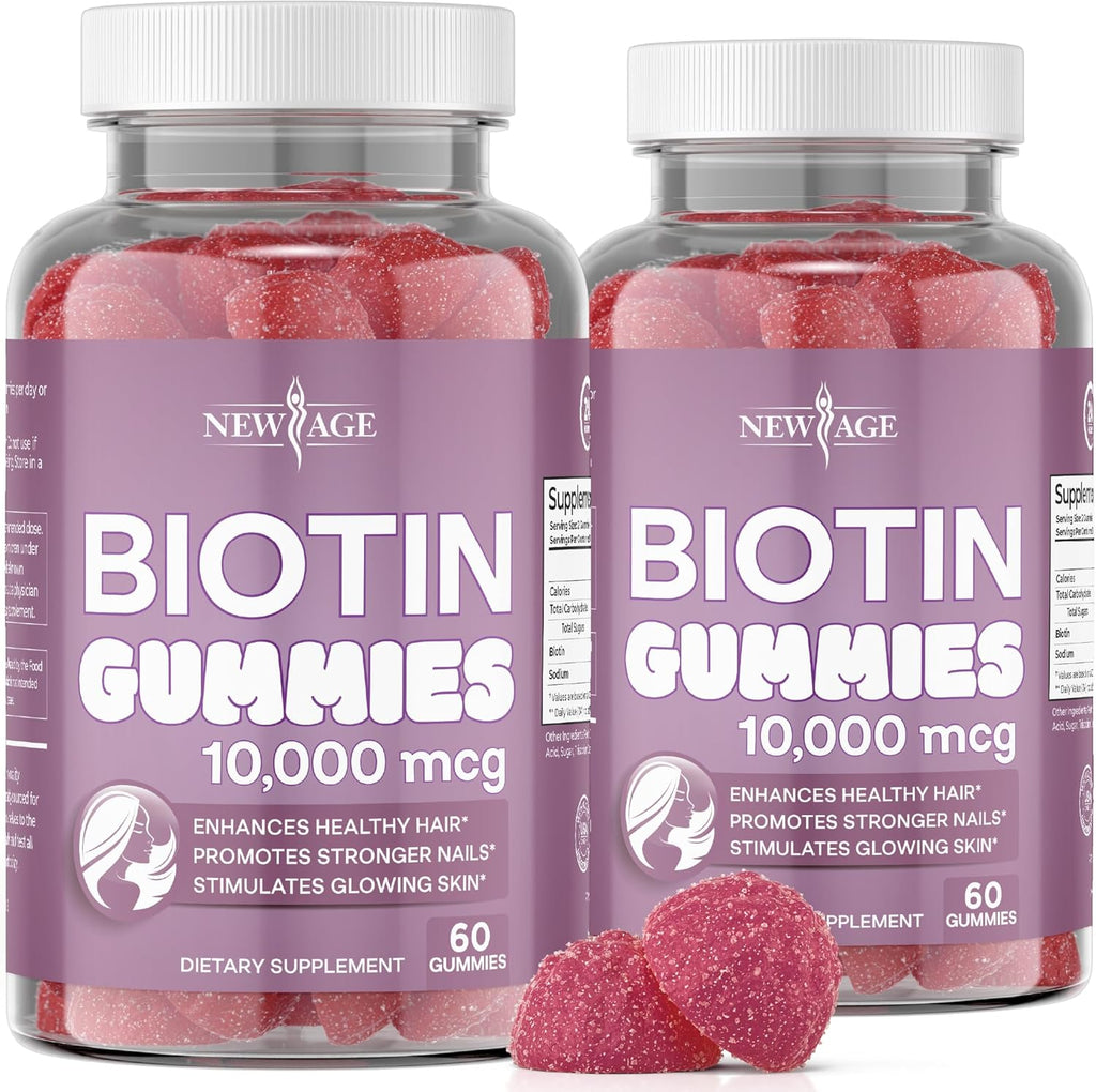 Biotin Gummies 10,000 mcg 120 Count R4241