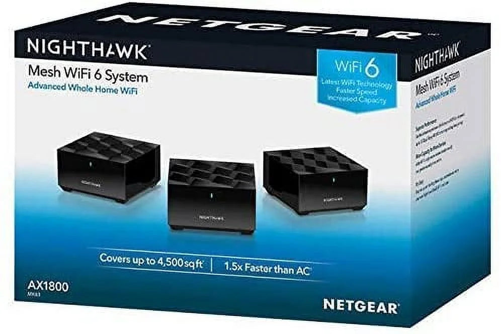 3-Pack Mesh WiFi 6 System C682