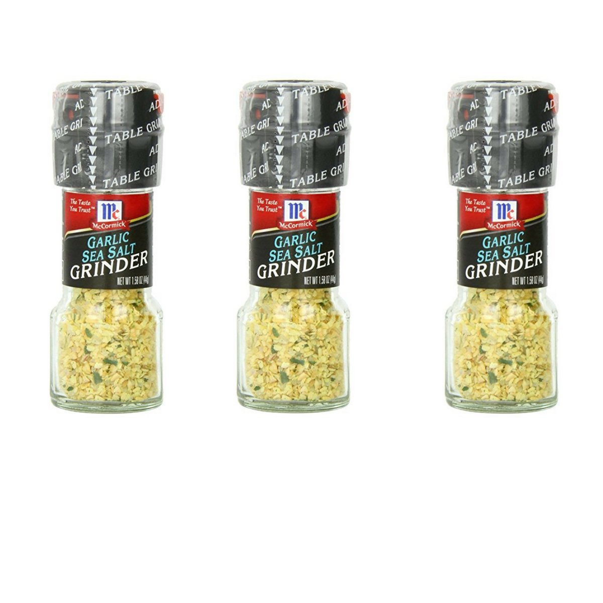 Garlic Sea Salt Grinder 1.58 oz (3 Pack) R38853