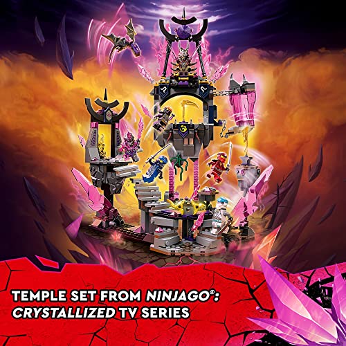 LEGO NINJAGO The Crystal King Temple Action Playset N318