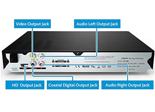 Full HD Blu-ray Disc Player with HDMI Output S370394