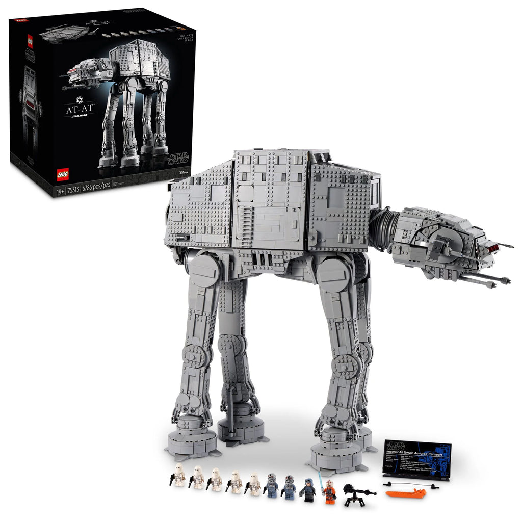 LEGO Star Wars AT-AT Walker 75313 Buildable Model with 9 Minifigures L7021