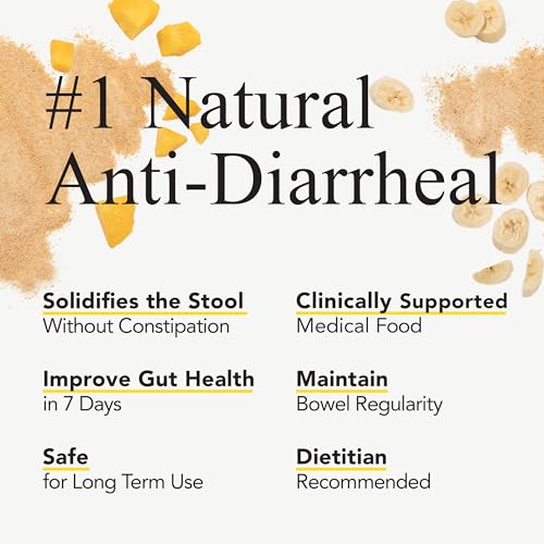 Natural Anti-Diarrheal with Prebiotics, 25 Servings (Banana) K279