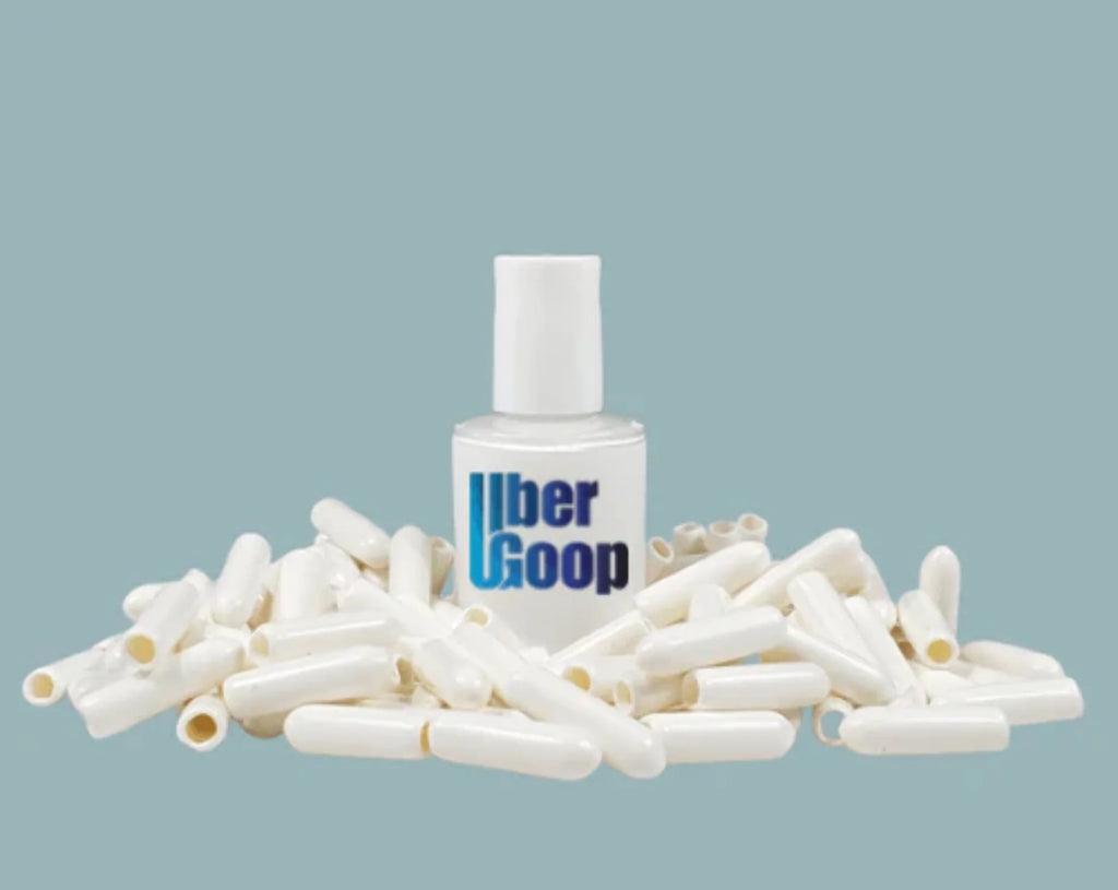White Dishwasher Rack Repair Coating Kit with 130 Caps - 1/2 oz J480358