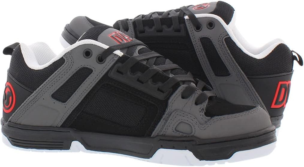 Men's Comanche Skate Black Charcoal Red Nubuck G64426