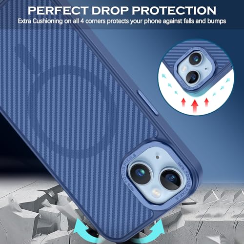 Carbon Fiber Pattern Case for iPhone 14 6.1 Inch W714