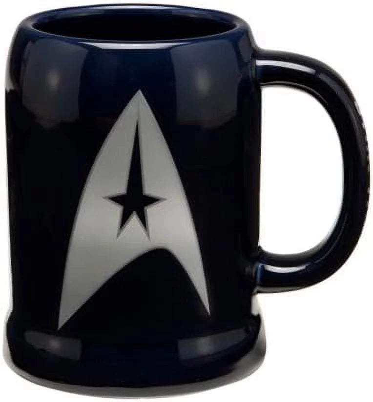 20 Oz Ceramic Stein Blue X65123
