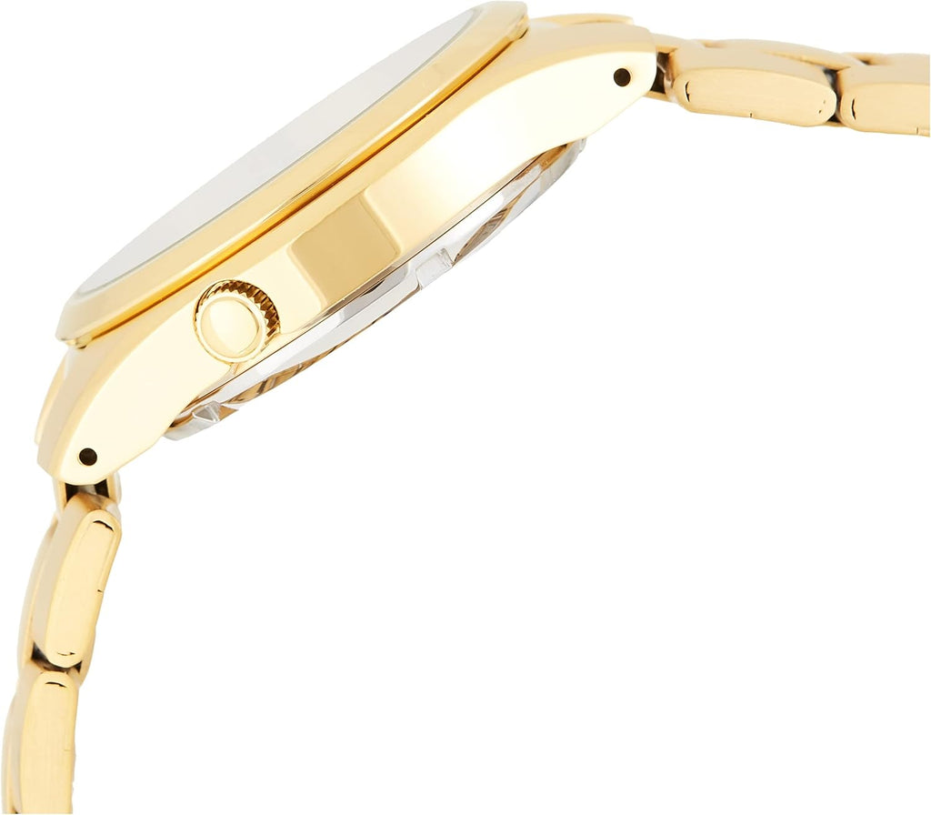 Gold Dial Gold-Tone Stainless Steel Automatic Watch O651