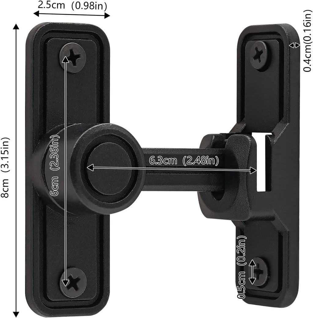 2 Pack Heavy Duty Barn Door Latch X261757
