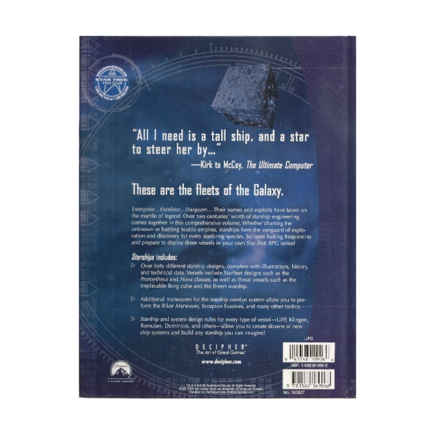 Star Trek Roleplaying Game L9377