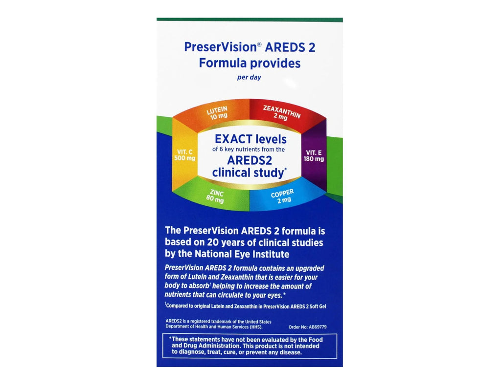 210 Dietary Softgels Vision Supplement A95602