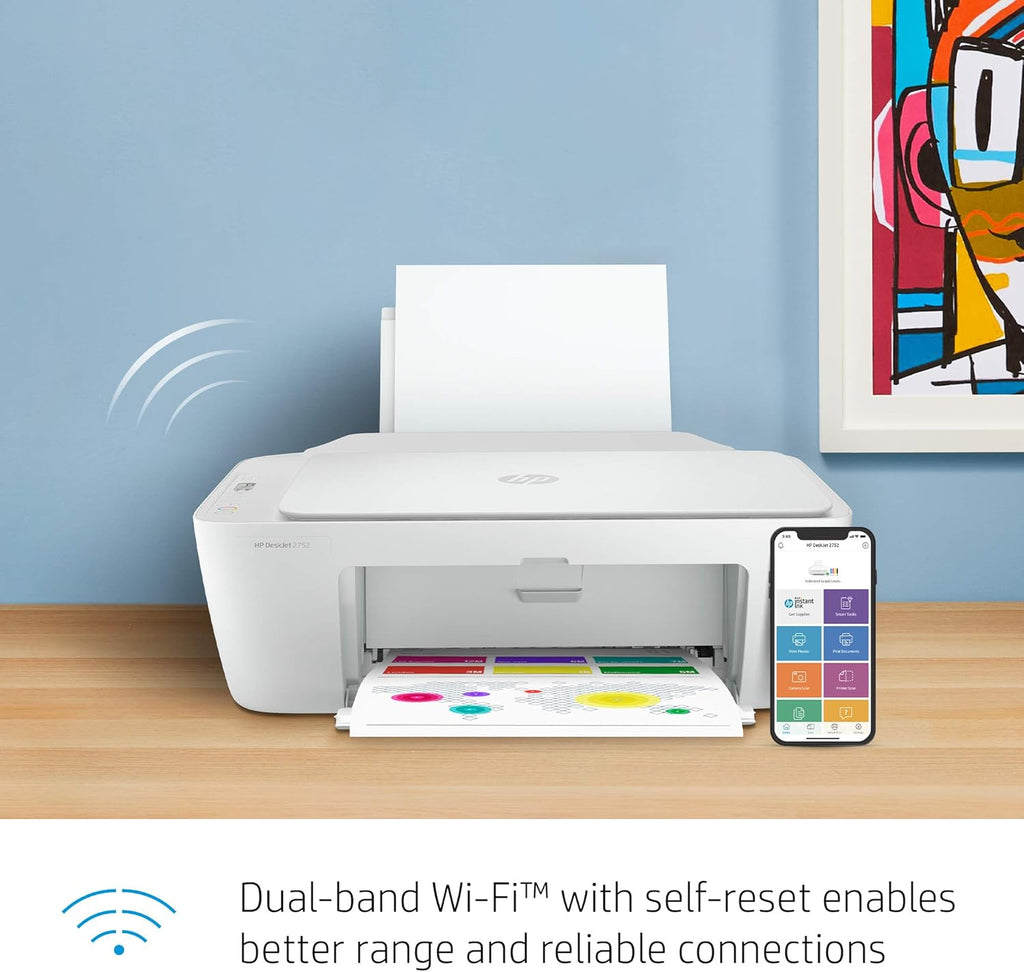 Wireless All-in-One Color Inkjet Printer with Icon LCD Display T92995