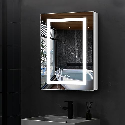 20 X 26 LED Medicine Cabinet with Mirror U686354