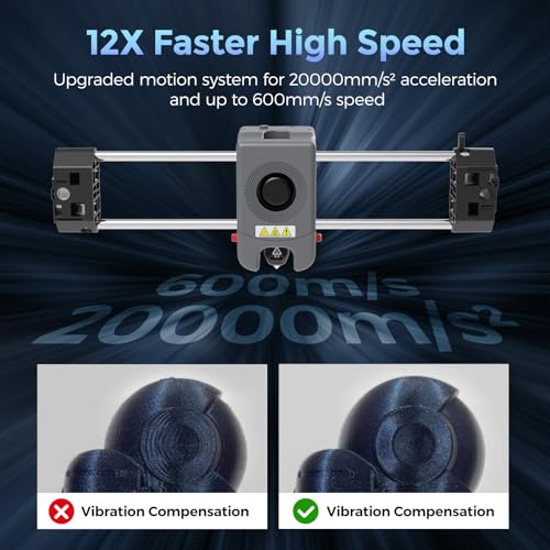 600mm/s Max High-Speed 3D Printer with Auto Leveling J715